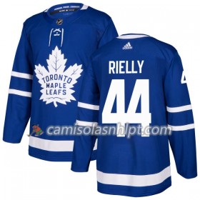Camisola Toronto Maple Leafs Morgan Rielly 44 Adidas 2017-2018 Azul Authentic - Homem